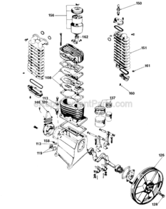 Part Location Diagram of BAL-1000112 Porter Cable Assembly Oil Breather Ba
